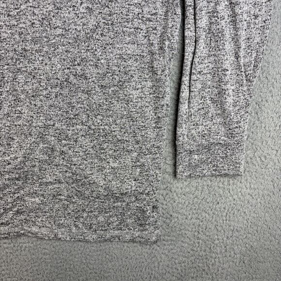 Buc-Ee’s Sweater Women’s XL Gray V Neck Side Slits High Low Lightweight Knit - Picture 10 of 10